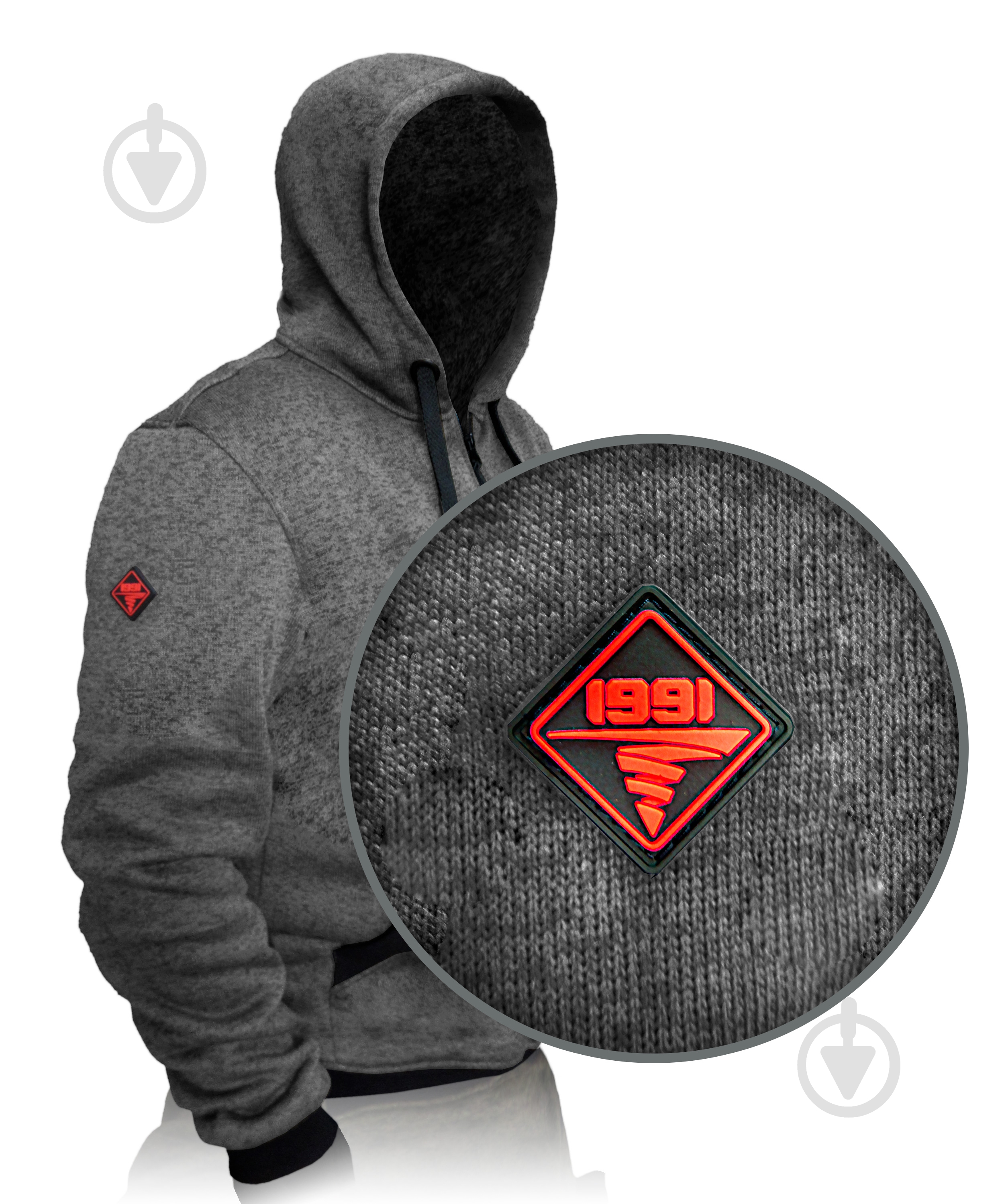 Худи 1991 ТМ АЙДАХО меланж 34123-11-4-54-3 р. 54/3 серый - фото 4 Худи 1991 ТМ АЙДАХО меланж 34123-11-4-54-3 р. 54/3 серый - фото 4