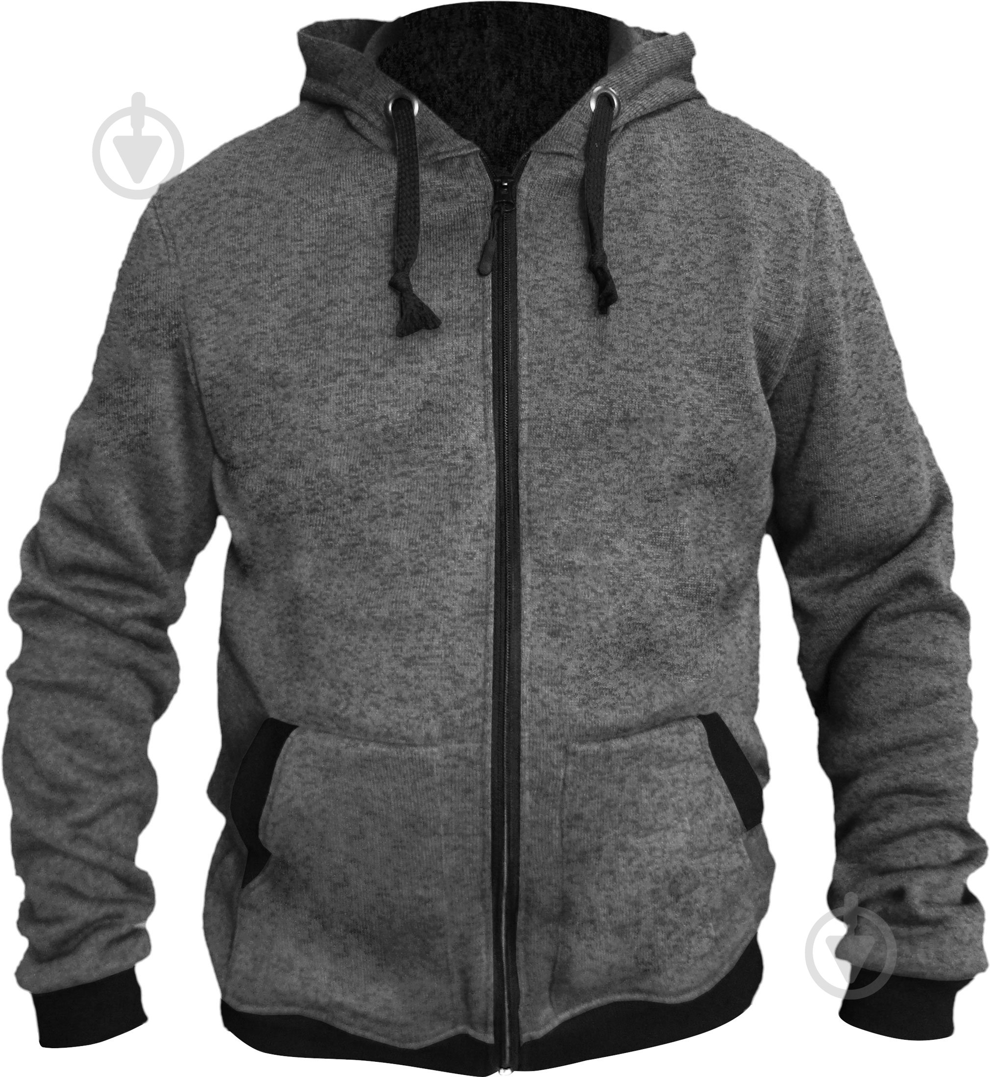 Худи 1991 ТМ АЙДАХО меланж 34123-11-4-54-3 р. 54/3 серый - фото 1 Худи 1991 ТМ АЙДАХО меланж 34123-11-4-54-3 р. 54/3 серый - фото 1