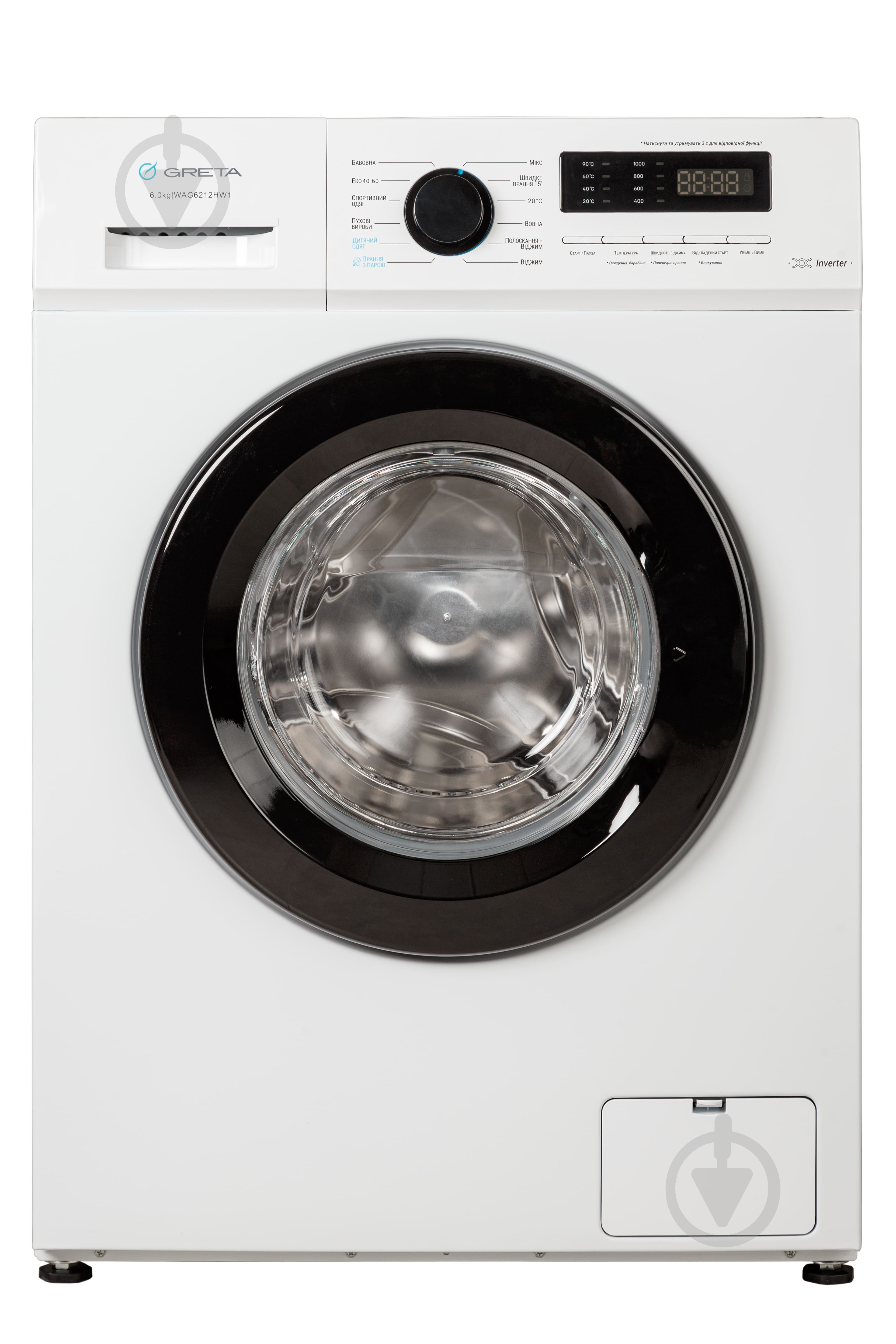 Стиральная машина Greta WAG6212HW1 - фото 1