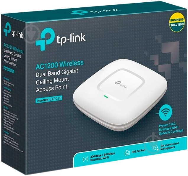 Точка доступа TP-Link (EAP225) - фото 4 Точка доступа TP-Link (EAP225) - фото 4