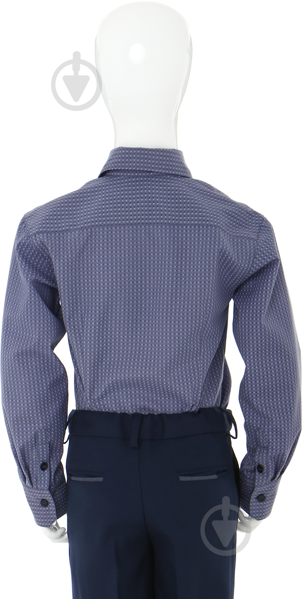 Рубашка р. 30/128 синий 308 - фото 3