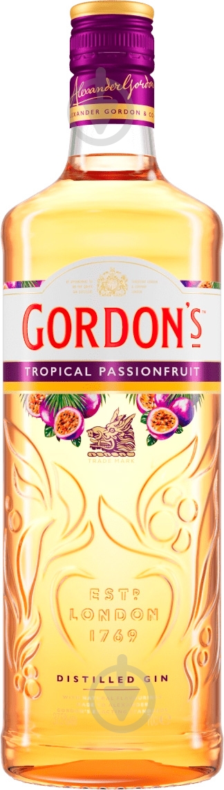 Джин Gordon’s Tropical Passionfruit 0,7 л - фото 1
