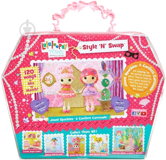 Набор Lalaloopsy Mini Модное превращение Принцессы 541363 - фото 4