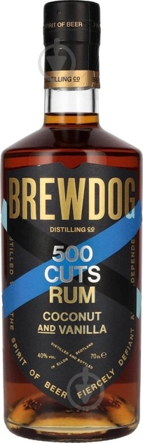 Ром BrewDog 500 Cuts Coconut and Vanilla 0,7 л - фото 1
