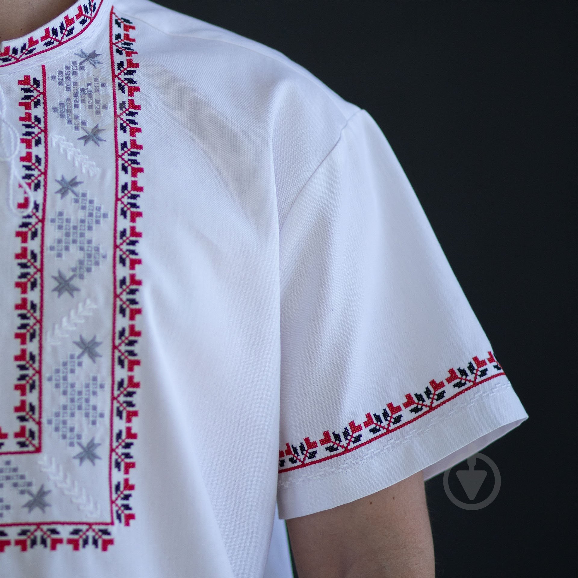 Рубашка Эдельвика белый р. M 76-25/09 - фото 4 Рубашка Эдельвика белый р. M 76-25/09 - фото 4