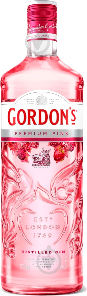 Джин Gordon’s Premium Pink 1 л - фото 1 Джин Gordon’s Premium Pink 1 л - фото 1