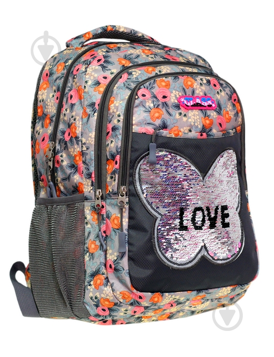 Ранец школьный CLASS Butterfly 38x28x16 см 9931 - фото 2