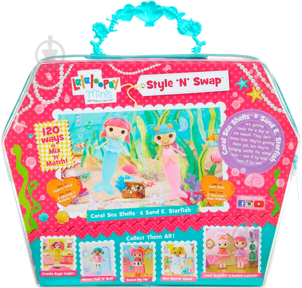 Набор Lalaloopsy Mini Модное превращение Русалочки 541370 - фото 4 Набор Lalaloopsy Mini Модное превращение Русалочки 541370 - фото 4