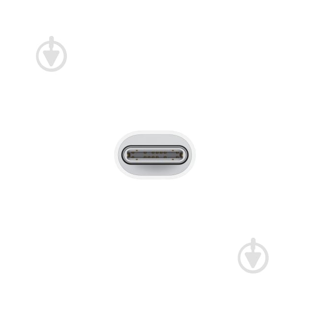 Адаптер Apple USB-C to Lightning Adapter білий (MUQX3ZM/A) - фото 3
