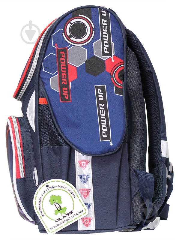 Ранец школьный CLASS Classic Case Robowars 34x27x14 см 9927 - фото 2