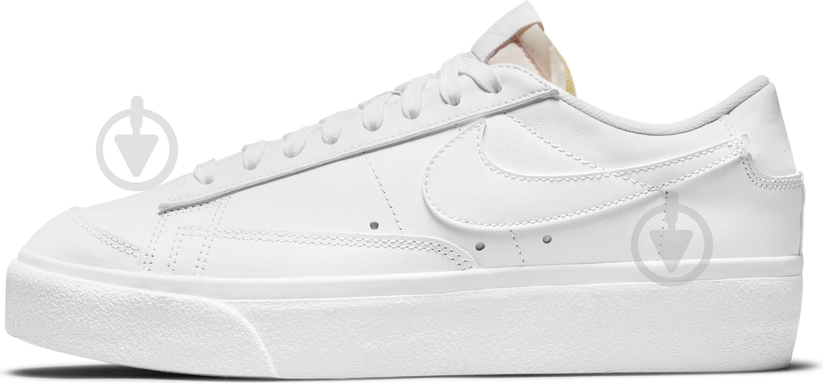 Кроссовки женские демисезонные Nike Blazer Low Platform DJ0292-100 р.40,5 белые - фото 3
