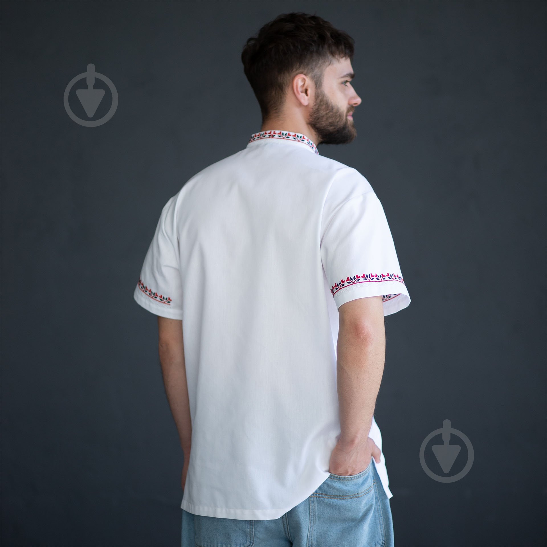 Рубашка Эдельвика белый р. XXL 76-25/09 - фото 5 Рубашка Эдельвика белый р. XXL 76-25/09 - фото 5