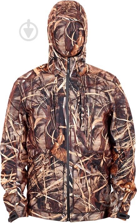Куртка чоловіча демісезонна Klark-KV SOFT-SHELL Очерет р.L камуфляж - фото 1 Куртка чоловіча демісезонна Klark-KV SOFT-SHELL Очерет р.L камуфляж - фото 1