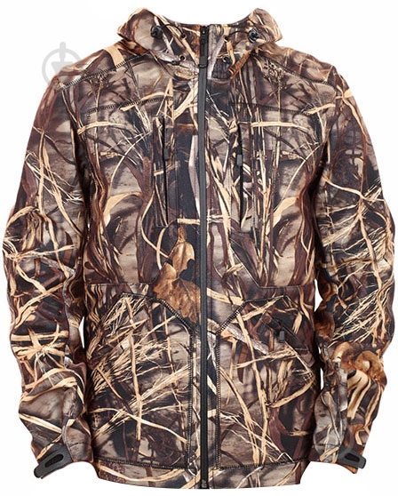 Куртка чоловіча демісезонна Klark-KV SOFT-SHELL ОЧЕРЕТ р.XL камуфляж - фото 1