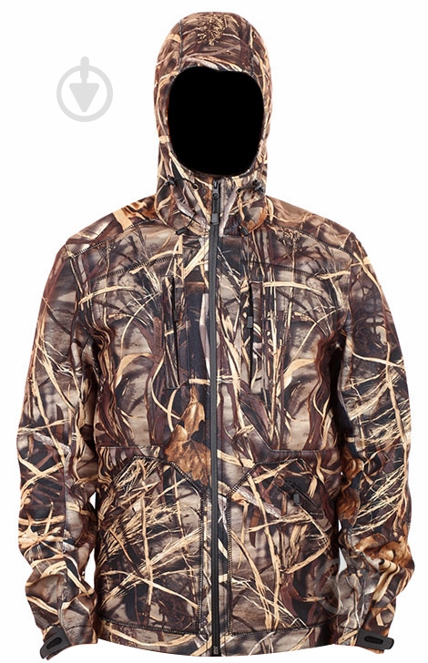 Куртка чоловіча демісезонна Klark-KV SOFT-SHELL ОЧЕРЕТ р.XL камуфляж - фото 2