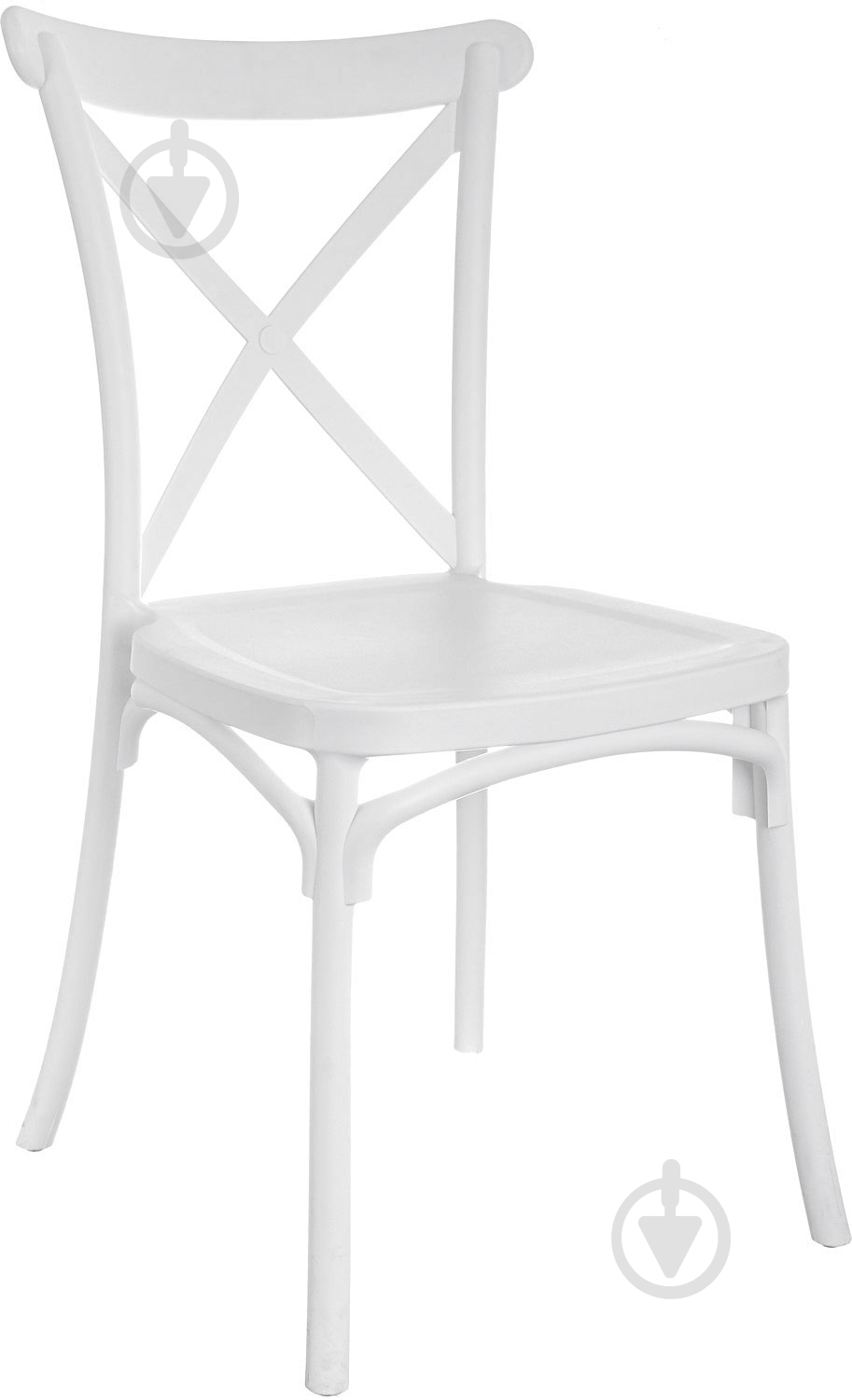 Стул обеденный Cross /белый - фото 1