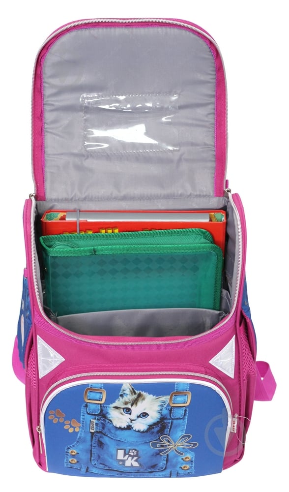 Ранец школьный CLASS Classic Case Kitty LK 34x27x14 см 9921 - фото 5