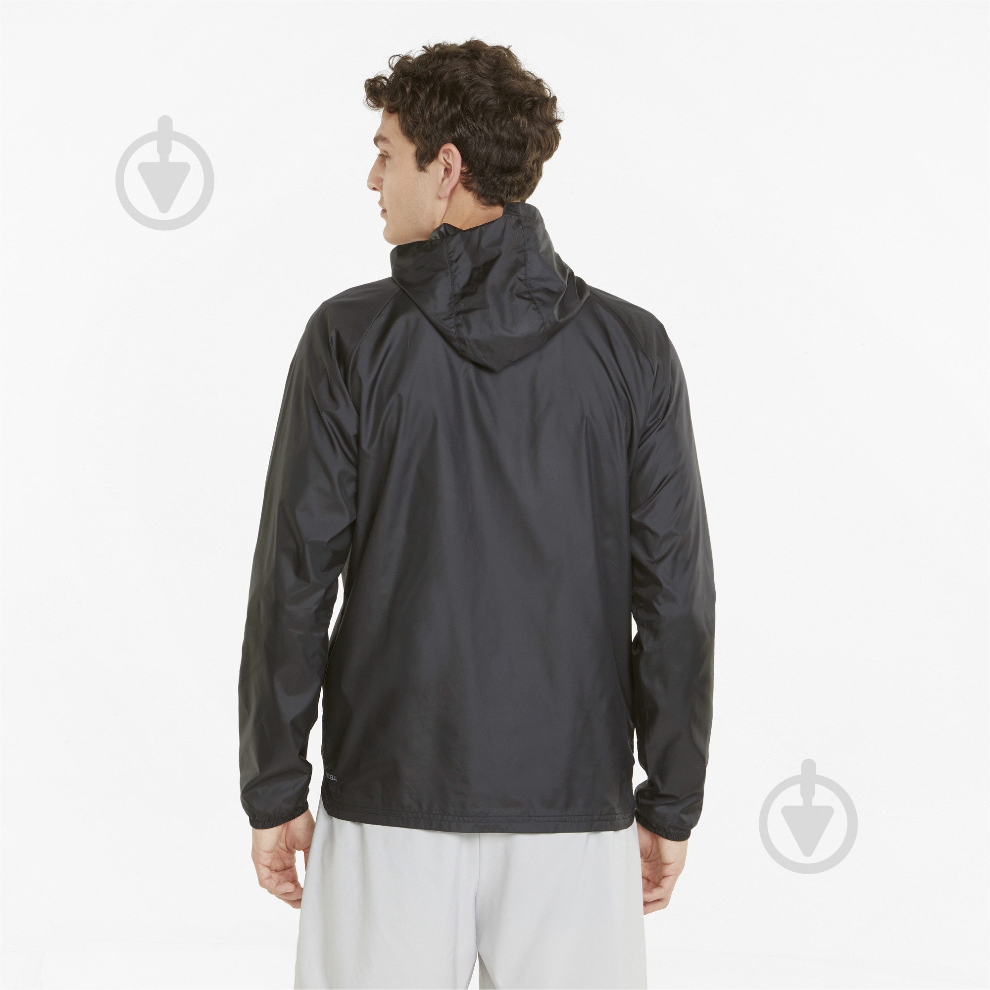 Вітрівка чоловіча демісезонна Puma FAVORITE WOVEN JACKET M 52168401 р.M чорна - фото 2 Вітрівка чоловіча демісезонна Puma FAVORITE WOVEN JACKET M 52168401 р.M чорна - фото 2