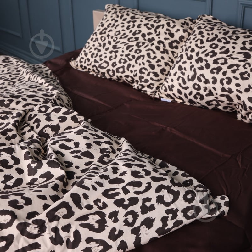 Комплект постельного белья 22-1409 Leopard Chic 175х210 см мульти MirSon - фото 5
