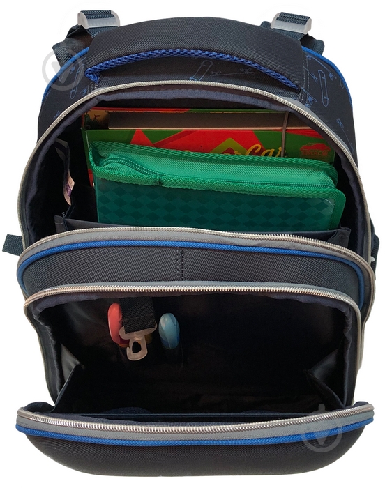 Ранець шкільний CLASS SchoolCase Черепашка Skate 39x28x21 см 9916 - фото 5 Ранець шкільний CLASS SchoolCase Черепашка Skate 39x28x21 см 9916 - фото 5