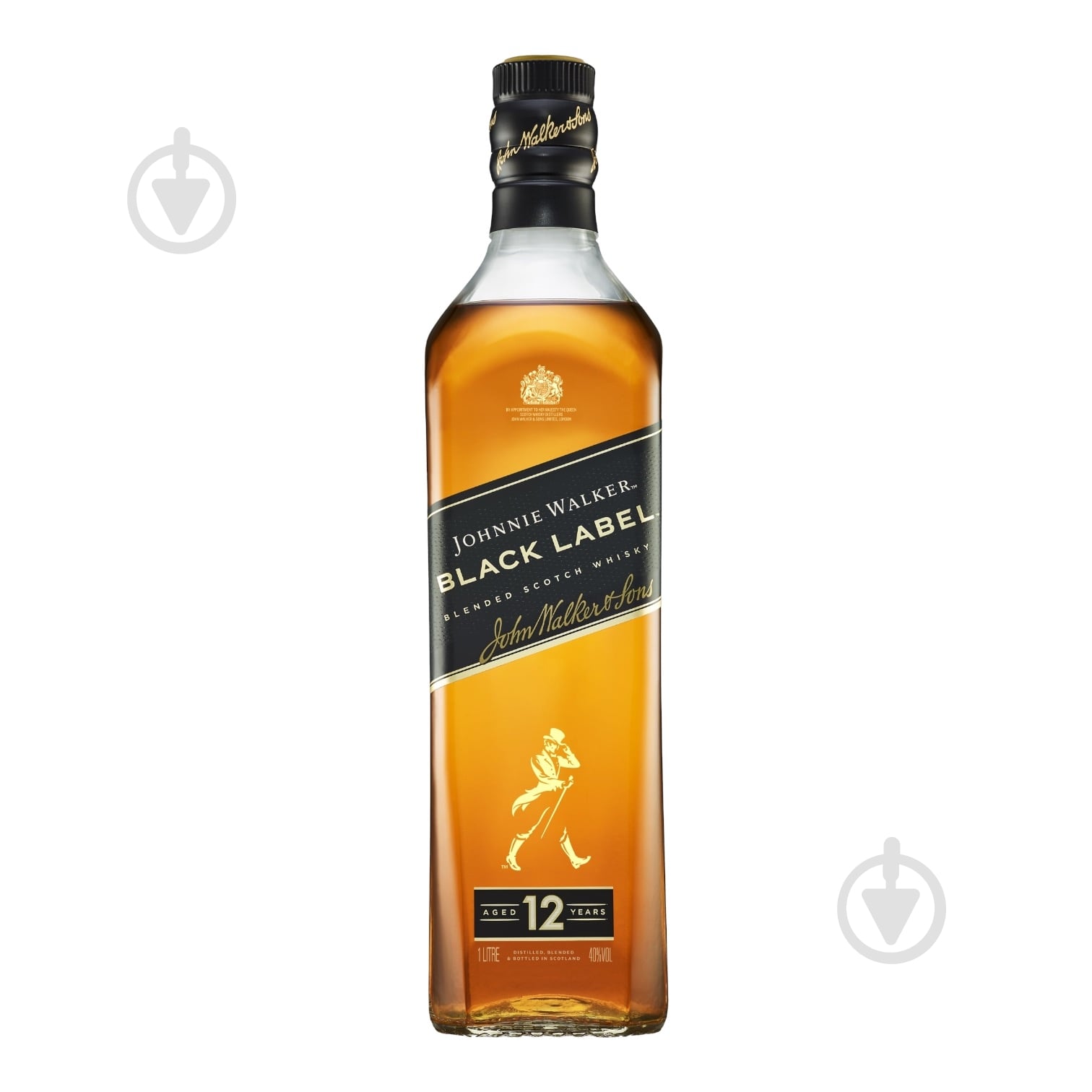 Віскі Johnnie Walker Black label 1 л - фото 1 Віскі Johnnie Walker Black label 1 л - фото 1