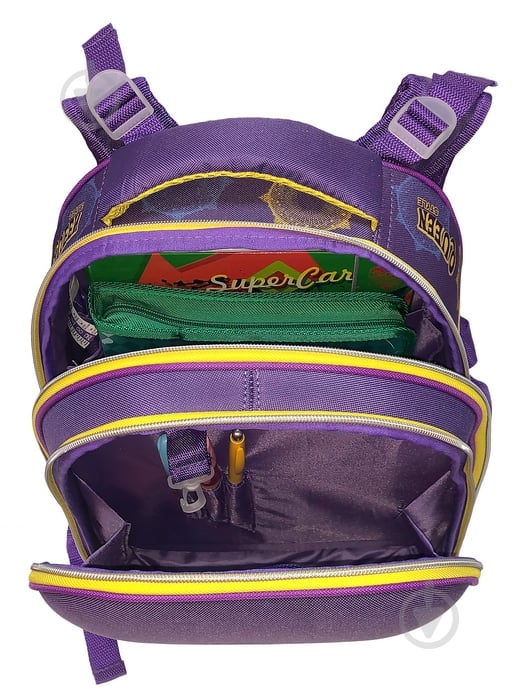Ранец школьный CLASS SchoolCase Черепашка Cat 39x28x21 см 9907 - фото 5