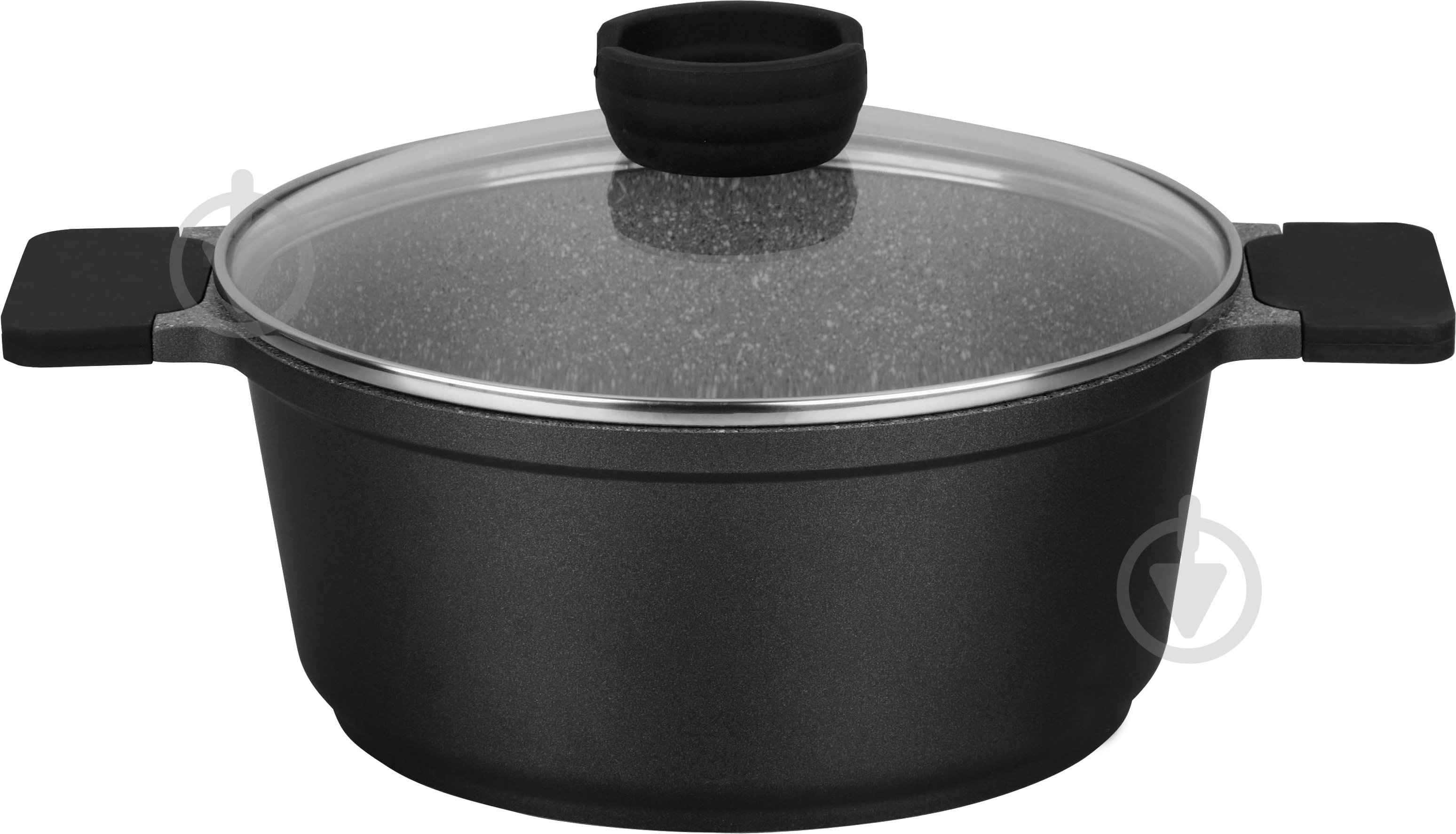 Кастрюля с крышкой Kohen Pure Stone 4 л - фото 1