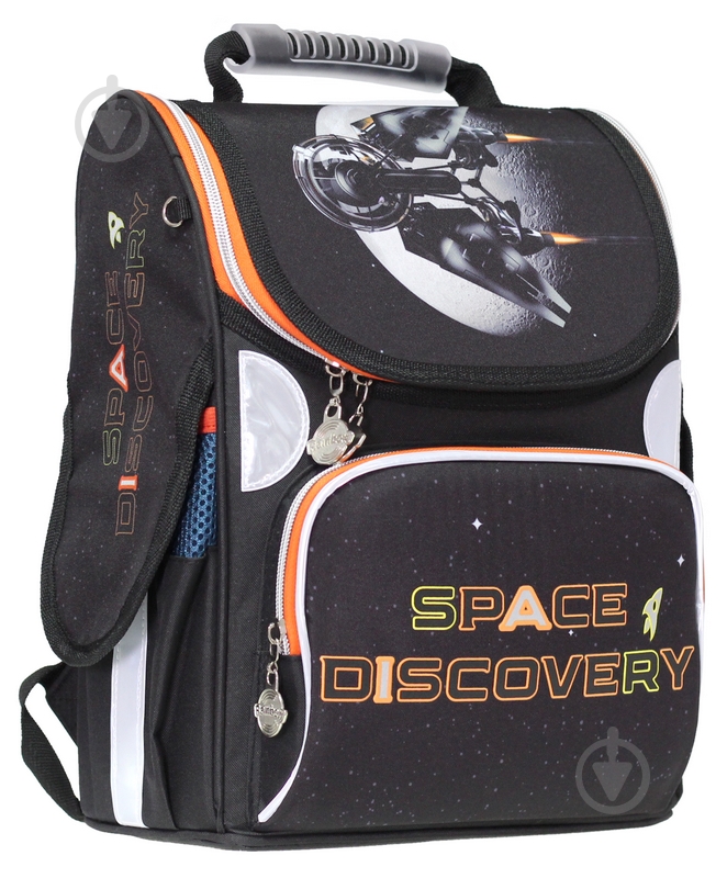 Ранец школьный RAINBOW Space Discovery 34x26x13 см 9-511 - фото 1 Ранец школьный RAINBOW Space Discovery 34x26x13 см 9-511 - фото 1