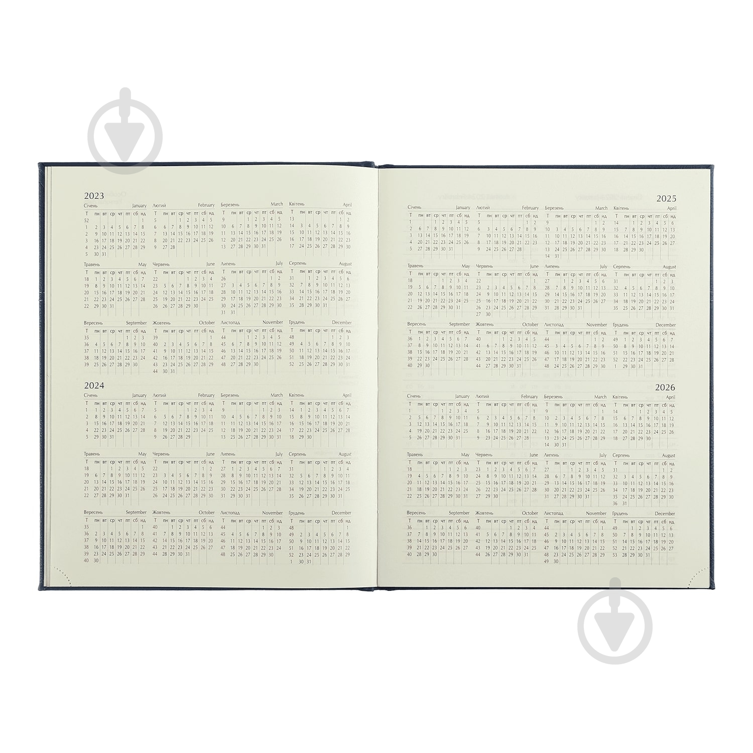 Еженедельник датированный ORION A4 светло-коричневый Buromax A4 2025 светло-коричневый - фото 4