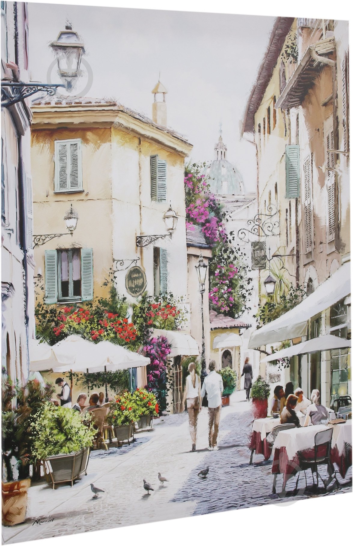 Картина Cafe stroll 60x80 см Styler - фото 2 Картина Cafe stroll 60x80 см Styler - фото 2