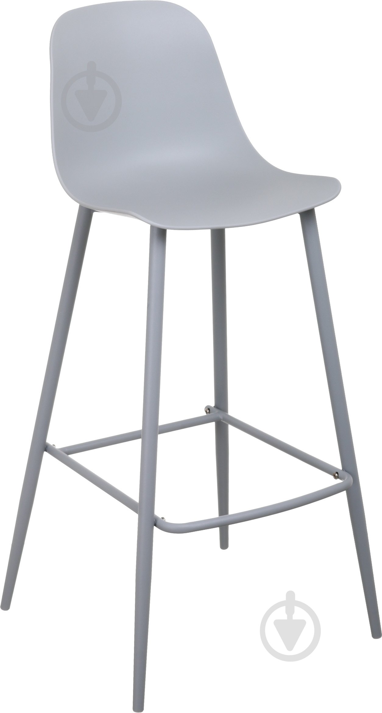 Стілець барний Slim сірий - фото 1