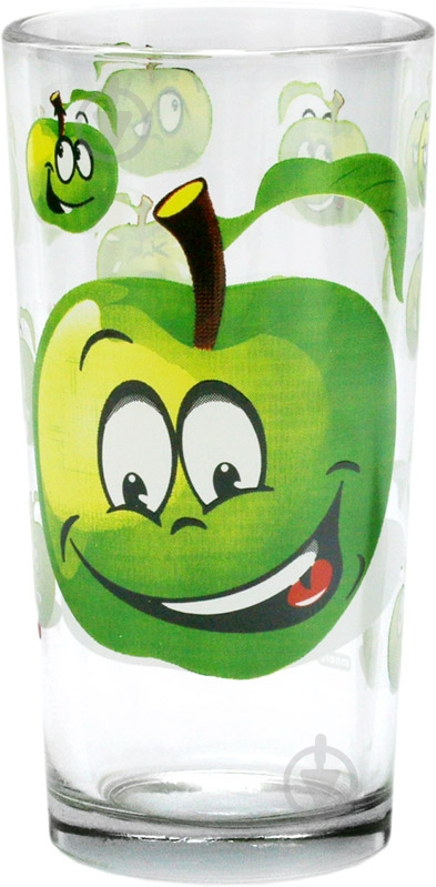 Стакан Danore Смайл Яблоко 230 мл 1 шт. - фото 1 Стакан Danore Смайл Яблоко 230 мл 1 шт. - фото 1