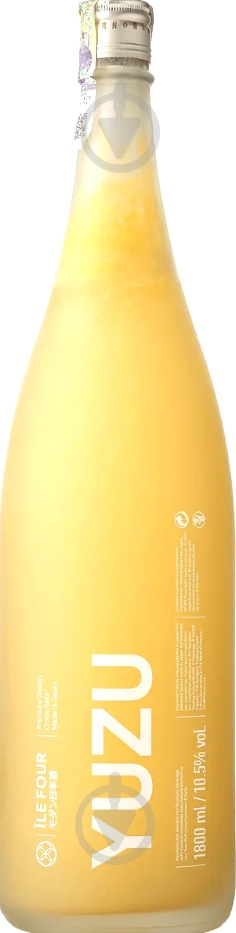 Саке Ile Four Yuzu Magnum 1,8 л - фото 1 Саке Ile Four Yuzu Magnum 1,8 л - фото 1