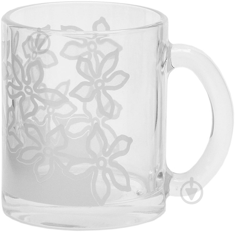 Чашка Danore Білі квіти 300 мл - фото 1 Чашка Danore Білі квіти 300 мл - фото 1