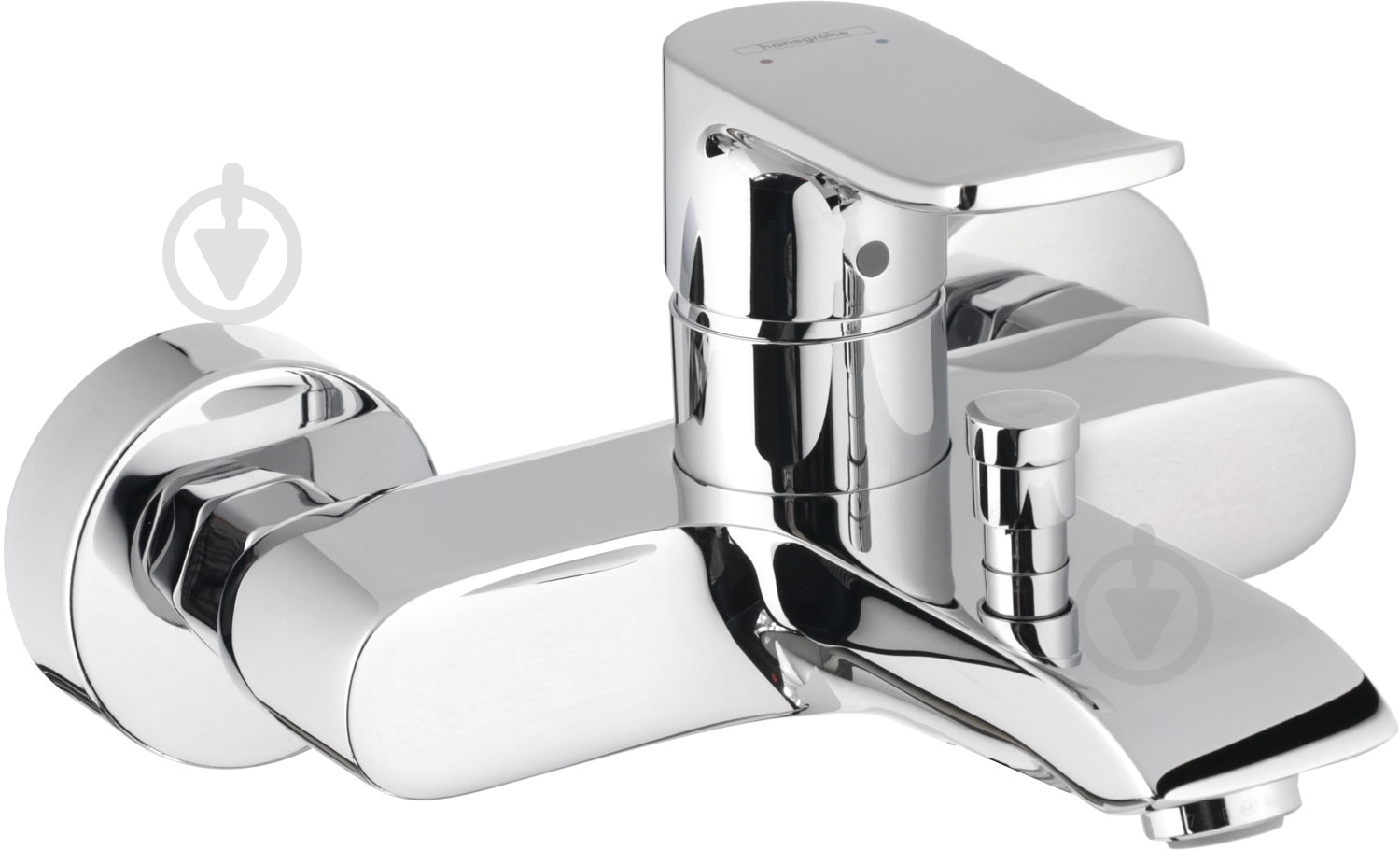 Смеситель для ванны Hansgrohe Metris 31480000 - фото 1