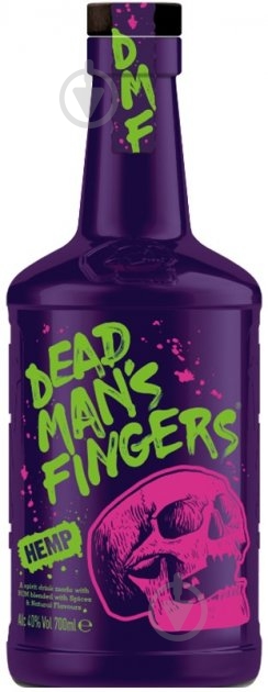 Ром Dead Man's Fingers Hemp 40% 0,7 л - фото 1