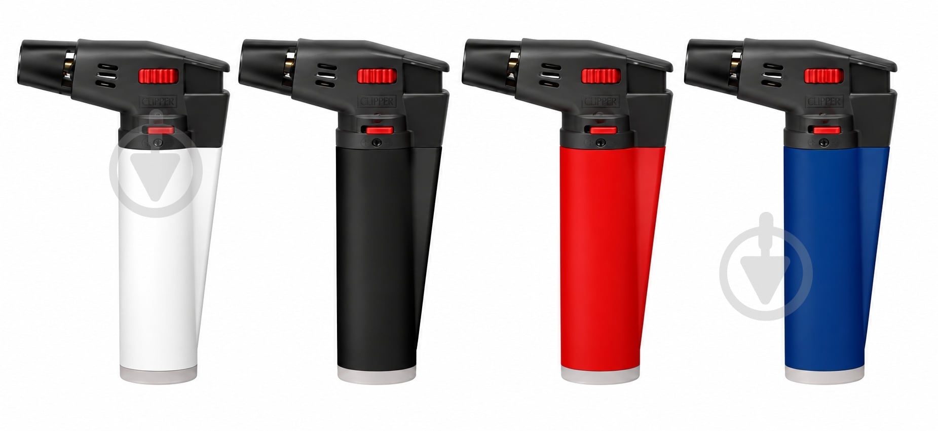 Зажигалка Clipper D12 medium torch цветная - фото 1 Зажигалка Clipper D12 medium torch цветная - фото 1