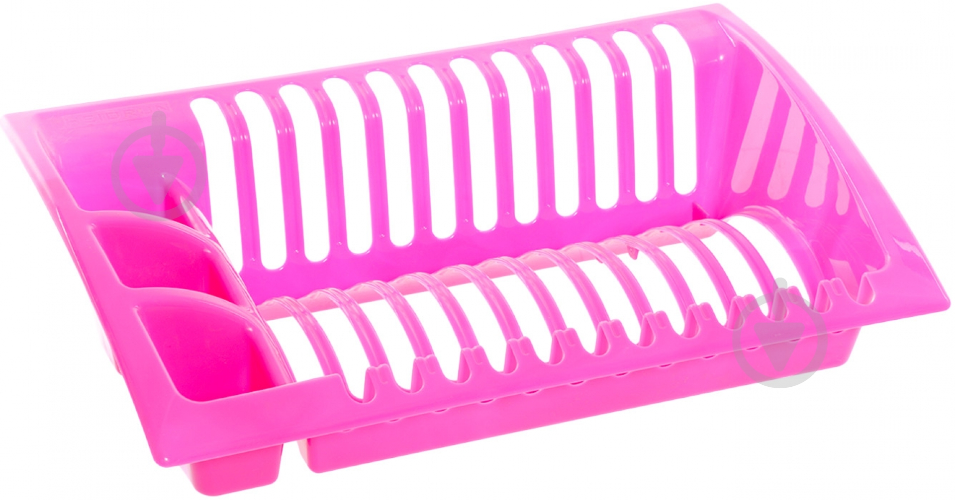 Сушилка для посуды Heidrun с поддоном Китченмикс HDR 2208 розовая - фото 3