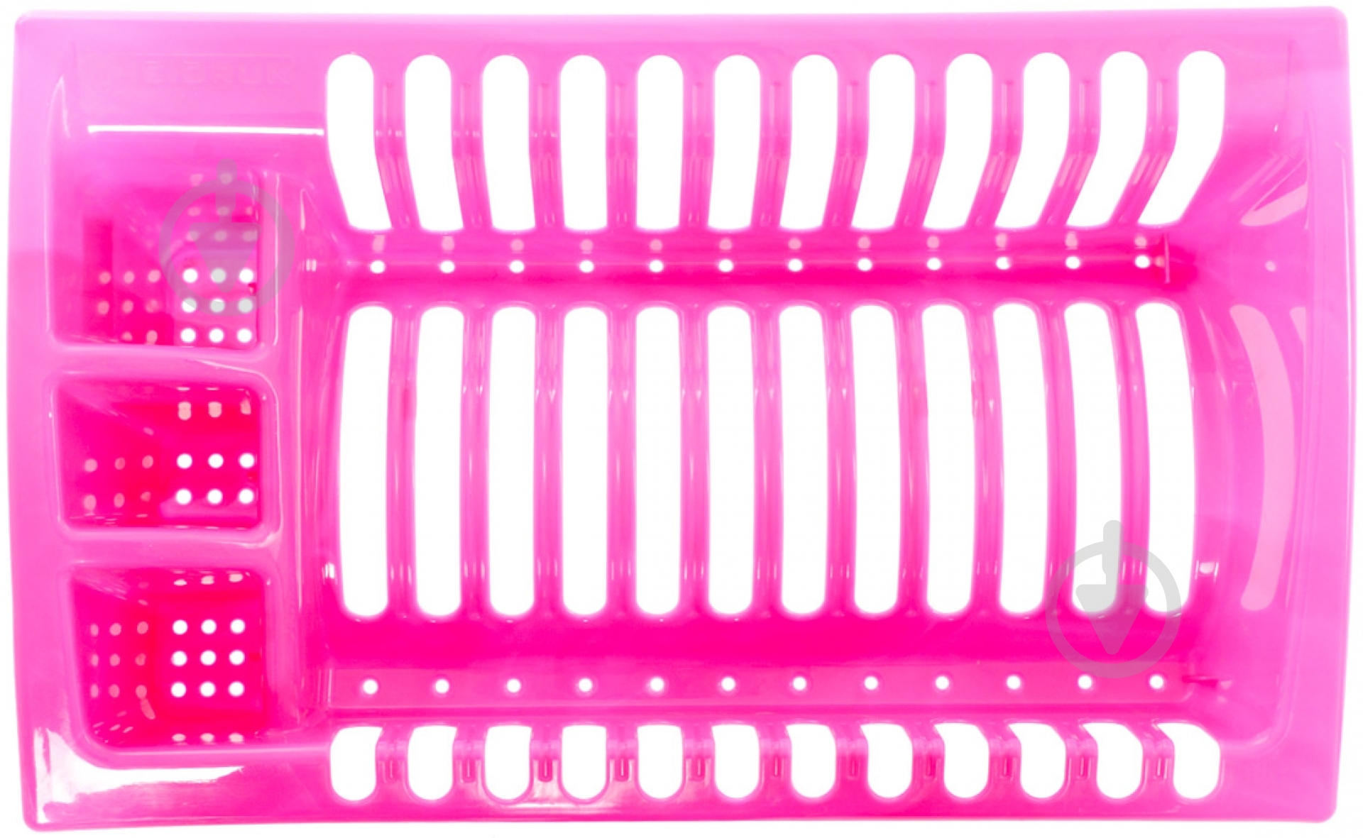 Сушилка для посуды Heidrun с поддоном Китченмикс HDR 2208 розовая - фото 5