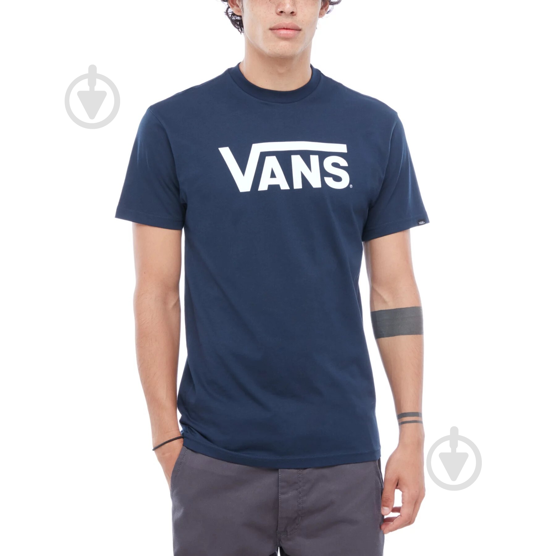 Футболка Vans CLASSIC VGGGNAV р.M темно-синій - фото 1