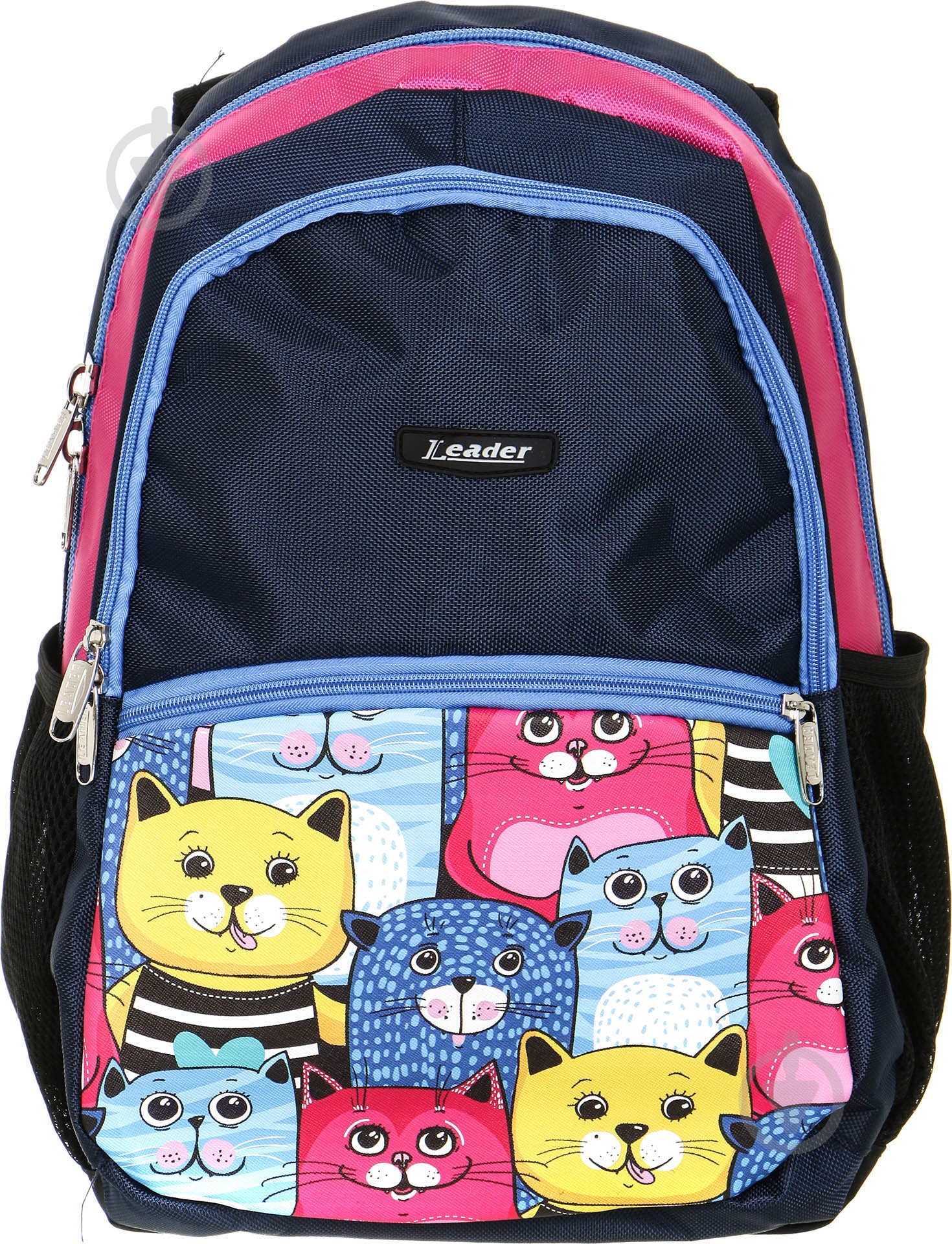 Ранец школьный Leader Котики - фото 1
