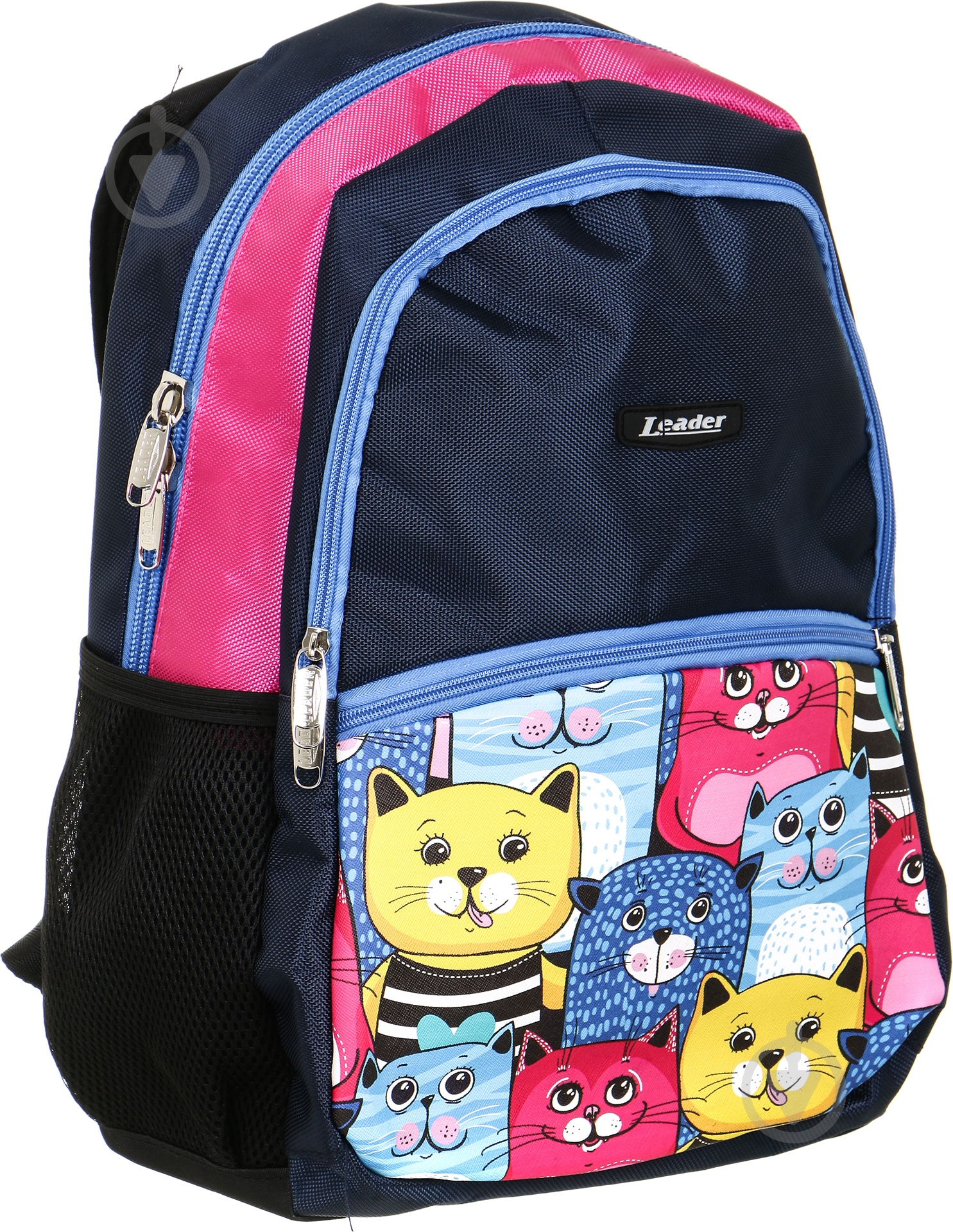 Ранец школьный Leader Котики - фото 2
