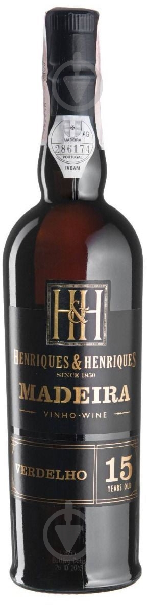 Вино Henriques & Henriques Madeira Verdelho біле напівсухе 0,5 л - фото 1