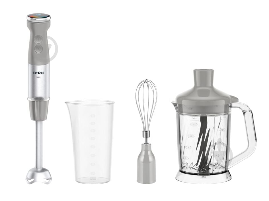 Блендер заглибний Tefal Quickchef + XL Chopper grey HB67MB30 - фото 1