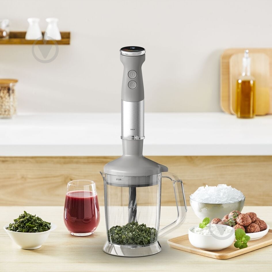 Блендер заглибний Tefal Quickchef + XL Chopper grey HB67MB30 - фото 19