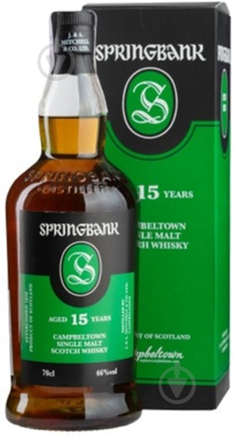 Виски Springbank 15yo 0,7 л - фото 1 Виски Springbank 15yo 0,7 л - фото 1