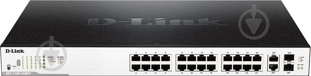 Коммутатор D-Link DGS-1100-26MPP - фото 1