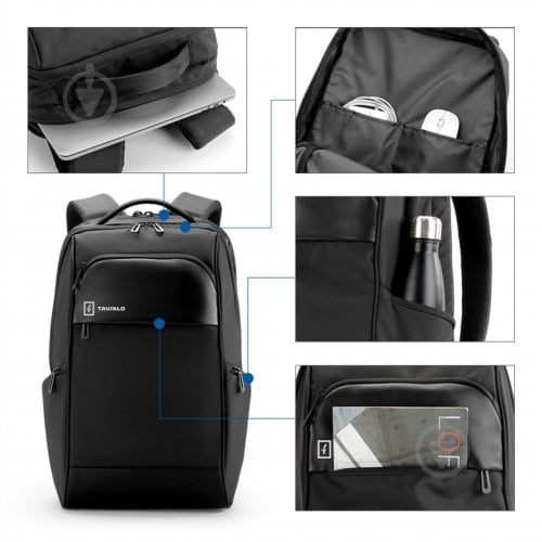 Рюкзак TD23 WARRIOR черный 23 л - фото 5