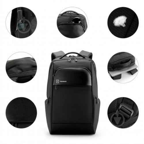 Рюкзак TD23 WARRIOR черный 23 л - фото 4