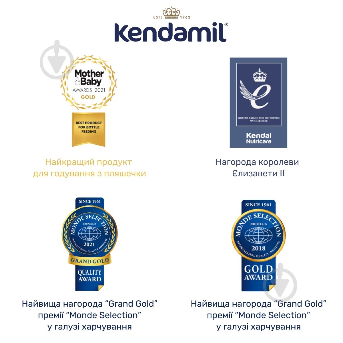 Суха молочна суміш Kendamil 1 етап з народження до 6 місяців 800 г (92000038) - фото 4